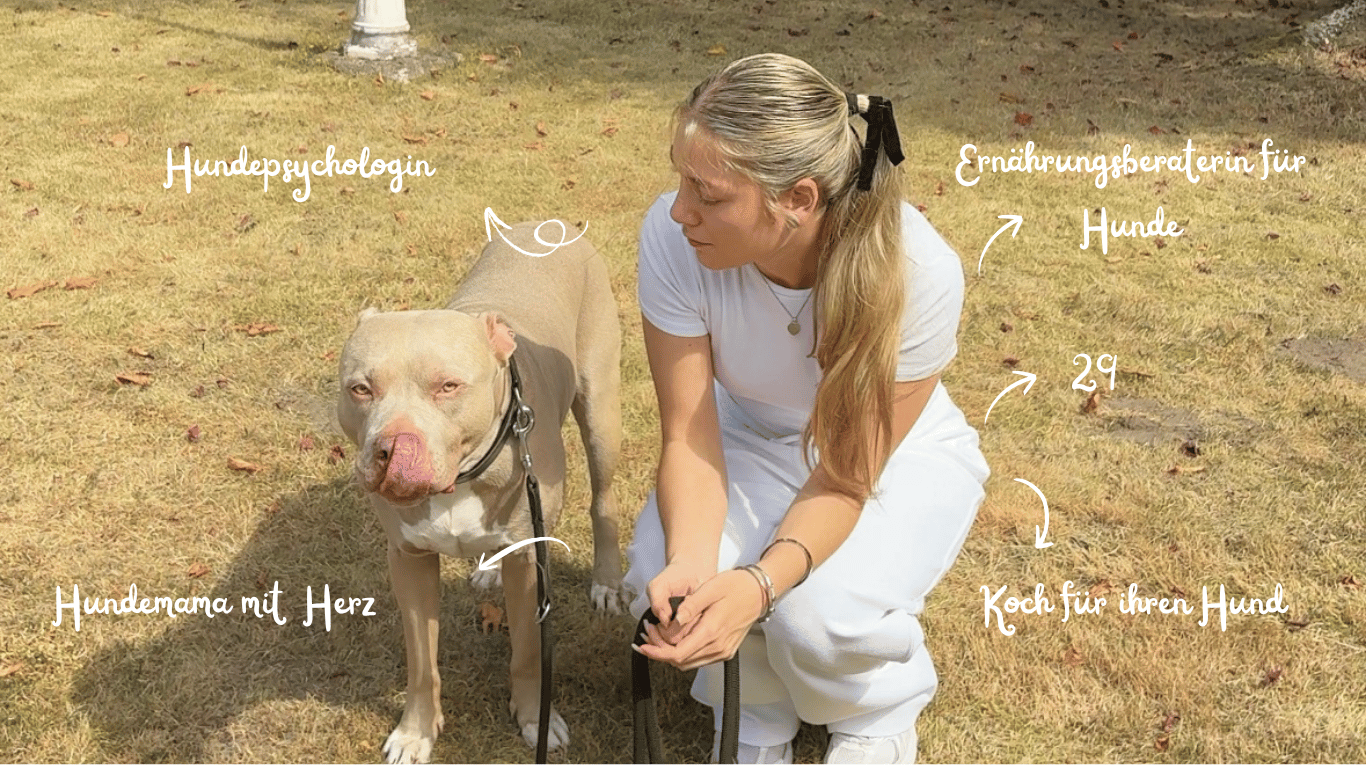 Manolya Hundepsychologin & Ernährungsberaterin für Hunde. 29 Jahre, Hundemama mit Herz, Koch für ihren Hund