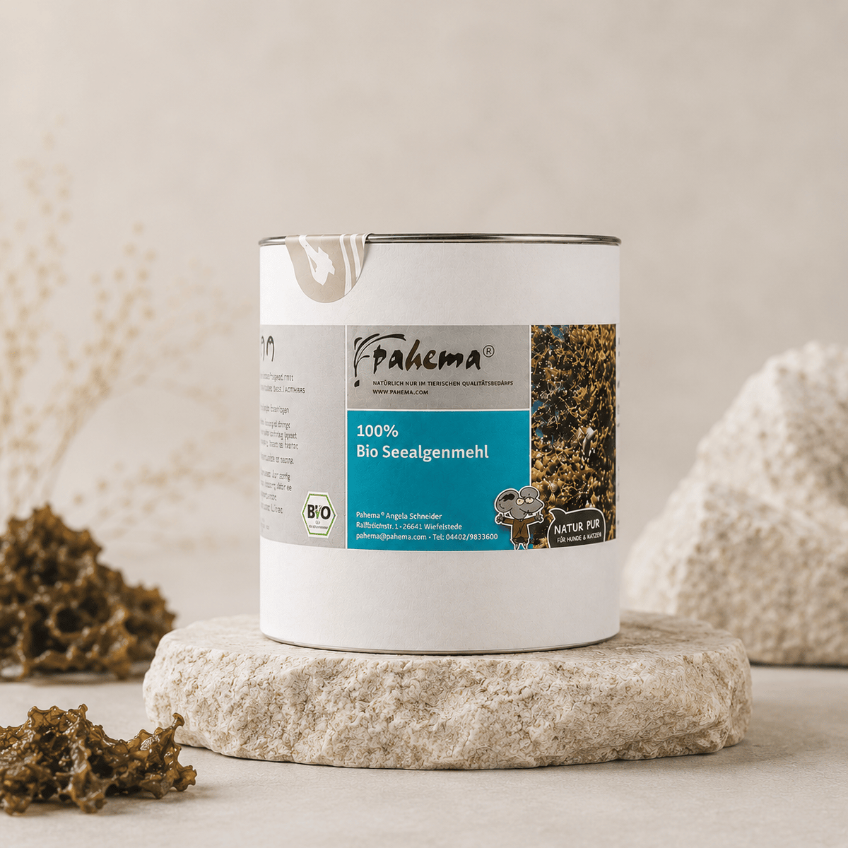 Pahema Bio Seealgenmehl 250g Dose