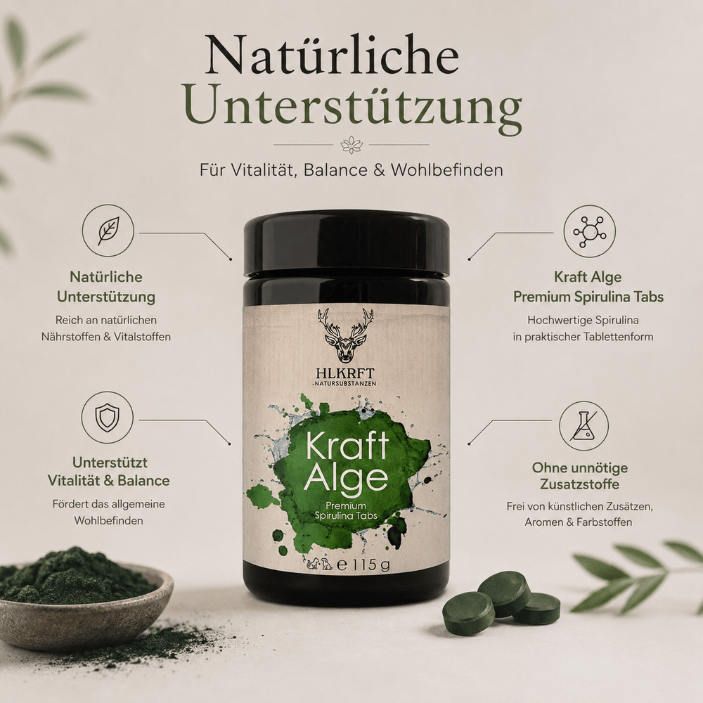 Kraftalge Spirulina Premium Tabs