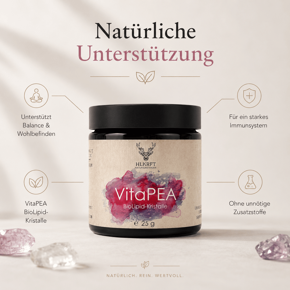 VitaPEA BioLipid-Kristalle