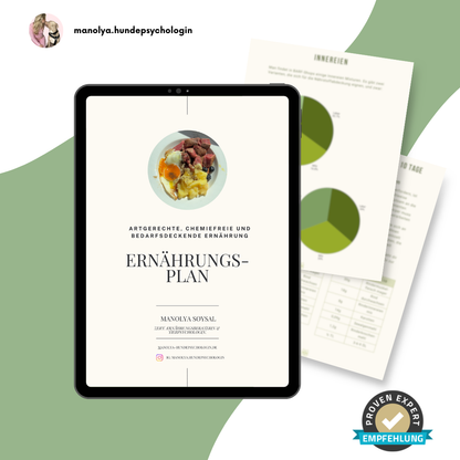 Maßgeschneiderter Ernährungsplan für Hunde mit individueller Nährstoffanalyse