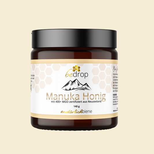 Liebe der Natur Manuka Honig- Premium 400 MGO Honig aus Neuseeland 